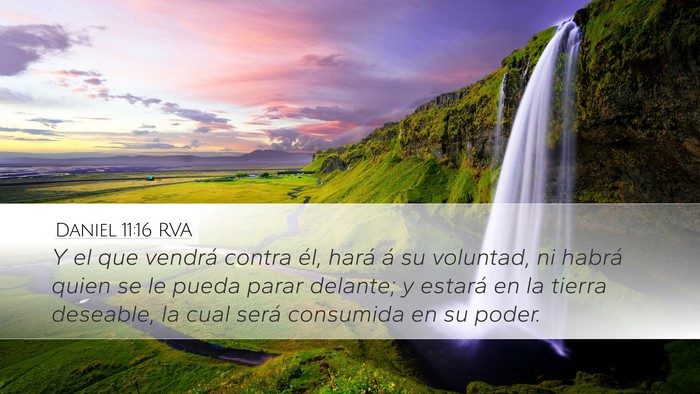 Daniel 11:16 RVA Bible Verse Image