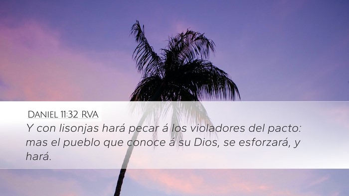 Daniel 11:32 RVA Bible Verse Image