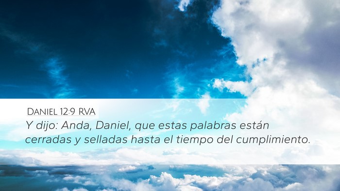 Daniel 12:9 RVA Bible Verse Image