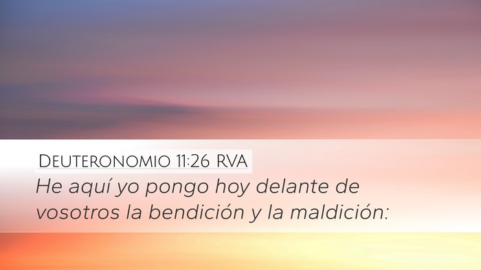 Deuteronomio 11:26 RVA Bible Verse Image