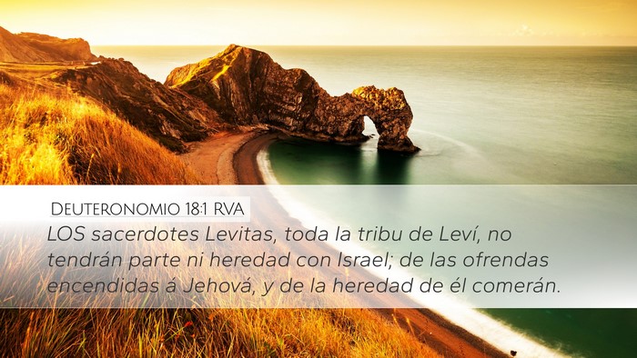 Deuteronomio 18:1 RVA Bible Verse Image