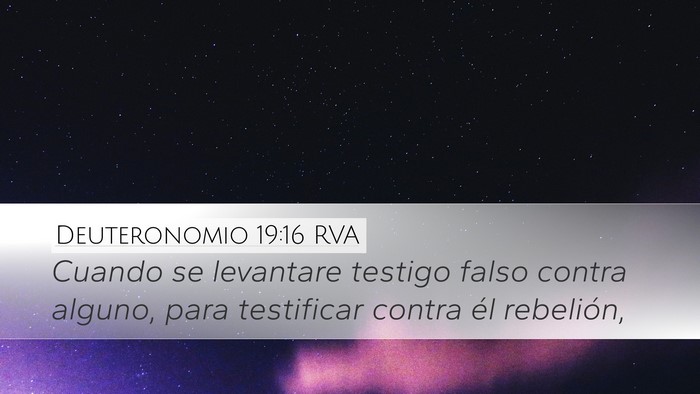 Deuteronomio 19:16 RVA Bible Verse Image