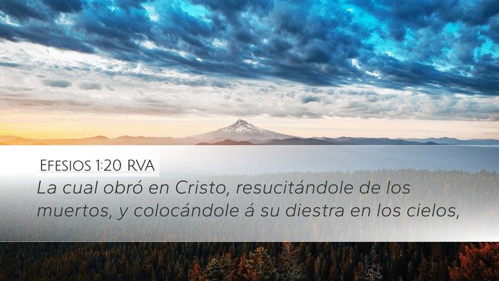 Efesios 1:20 RVA Bible Verse Image