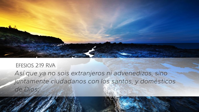 Efesios 2:19 RVA Bible Verse Image
