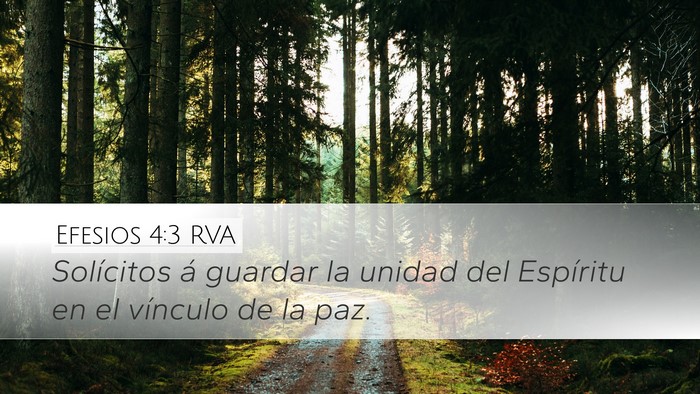 Efesios 4:3 RVA Bible Verse Image