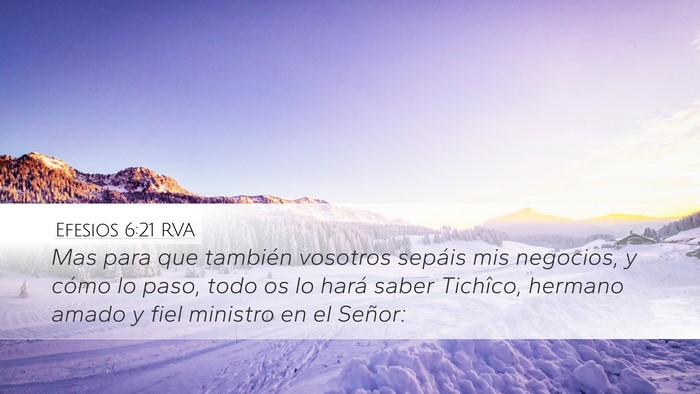 Efesios 6:21 RVA Bible Verse Image