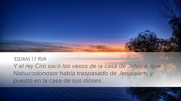 Esdras 1:7 RVA Bible Verse Image