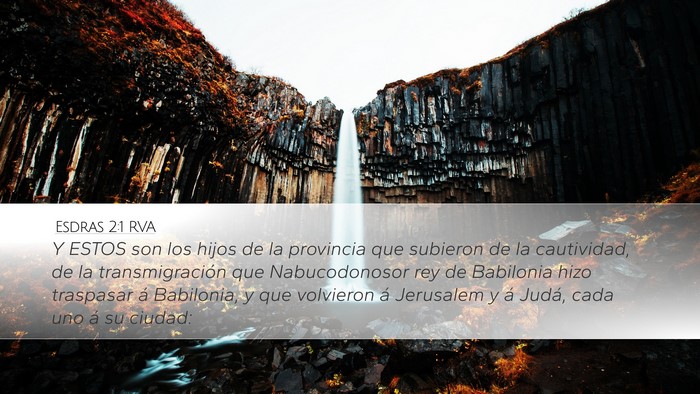 Esdras 2:1 RVA Bible Verse Image