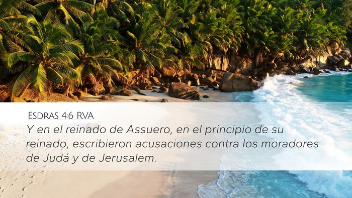 Esdras 4:6 RVA Bible Verse Image