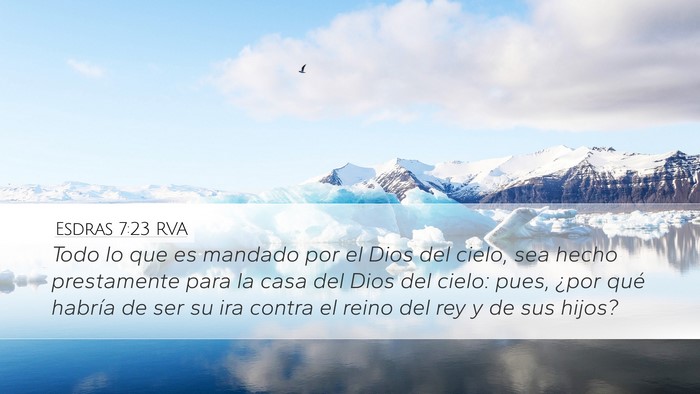 Esdras 7:23 RVA Bible Verse Image