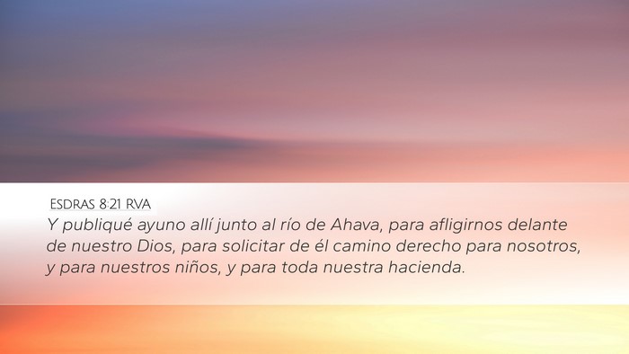 Esdras 8:21 RVA Bible Verse Image