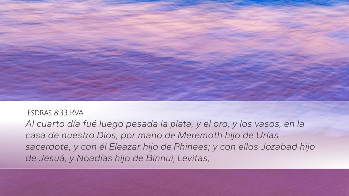 Esdras 8:33 RVA Bible Verse Image