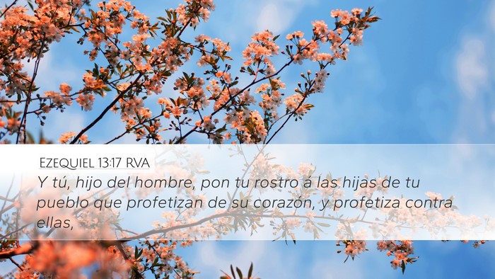 Ezequiel 13:17 RVA Bible Verse Image