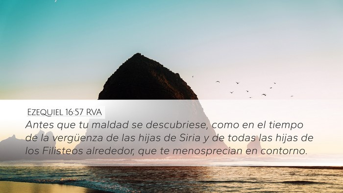 Ezequiel 16:57 RVA Bible Verse Image