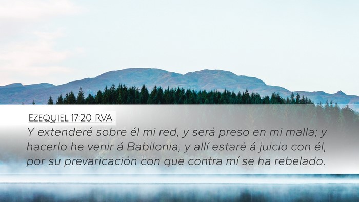 Ezequiel 17:20 RVA Bible Verse Image