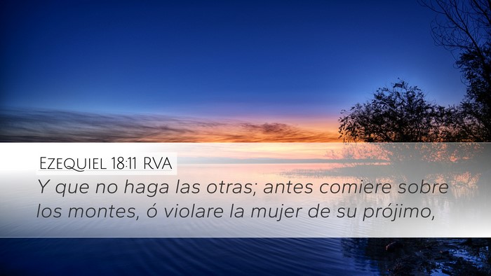 Ezequiel 18:11 RVA Bible Verse Image