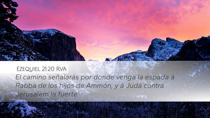 Ezequiel 21:20 RVA Bible Verse Image