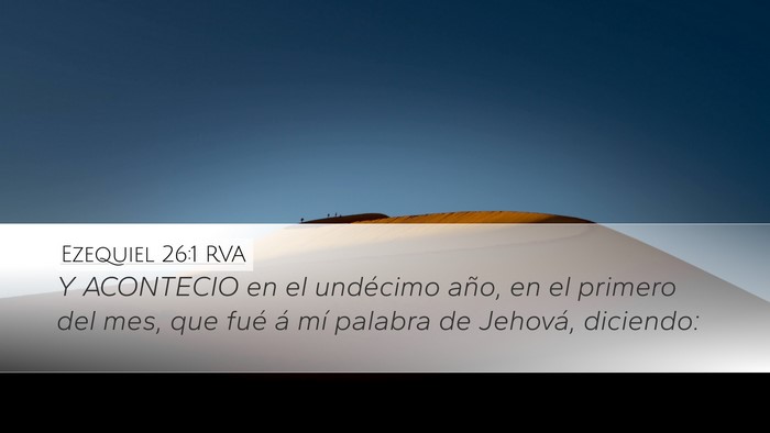 Ezequiel 26:1 RVA Bible Verse Image