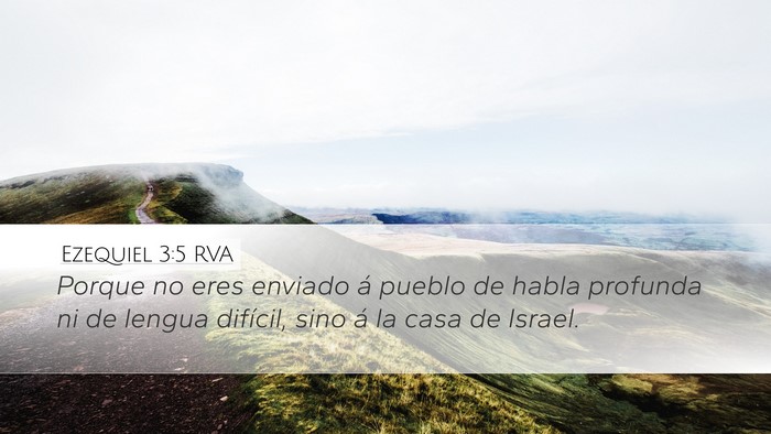 Ezequiel 3:5 RVA Bible Verse Image