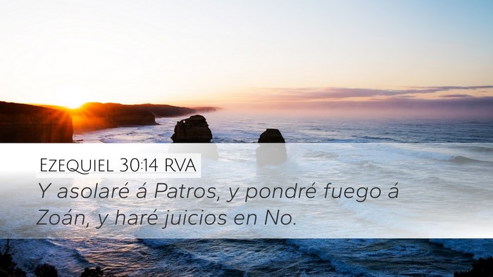 Ezequiel 30:14 RVA Bible Verse Image