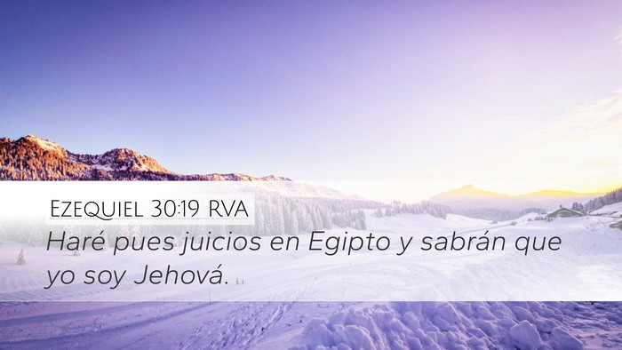 Ezequiel 30:19 RVA Bible Verse Image