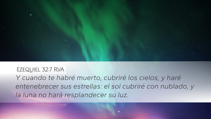 Ezequiel 32:7 RVA Bible Verse Image
