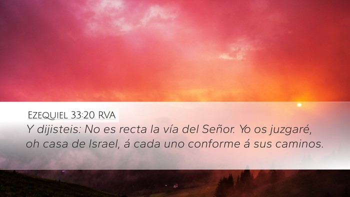 Ezequiel 33:20 RVA Bible Verse Image