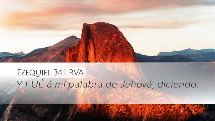 Ezequiel 34:1 RVA Bible Verse Image