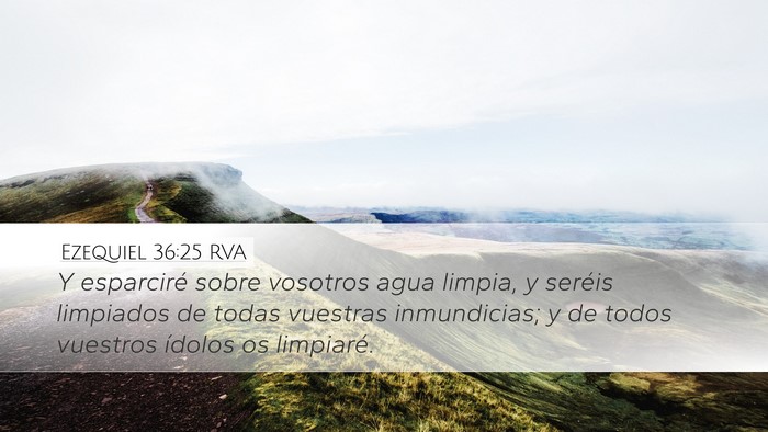 Ezequiel 36:25 RVA Bible Verse Image