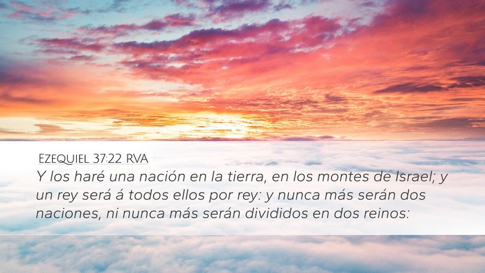 Ezequiel 37:22 RVA Bible Verse Image