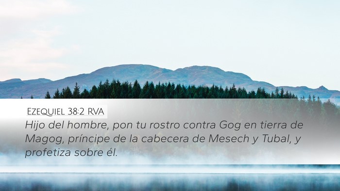 Ezequiel 38:2 RVA Bible Verse Image