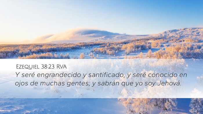 Ezequiel 38:23 RVA Bible Verse Image