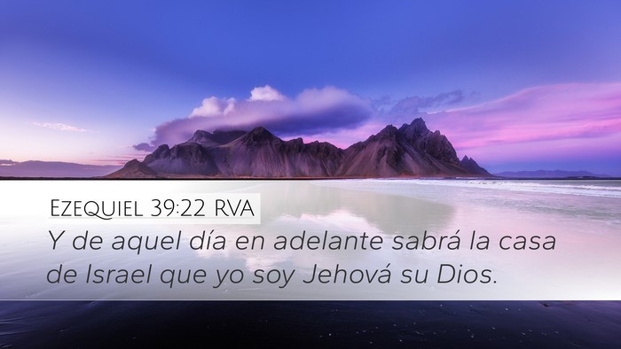 Ezequiel 39:22 RVA Bible Verse Image