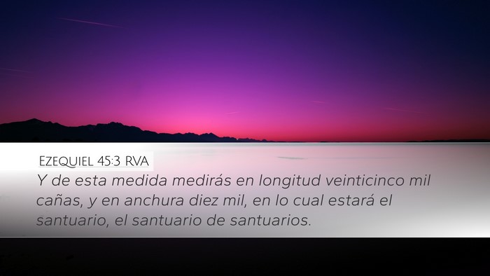 Ezequiel 45:3 RVA Bible Verse Image