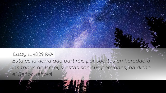 Ezequiel 48:29 RVA Bible Verse Image