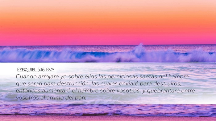 Ezequiel 5:16 RVA Bible Verse Image