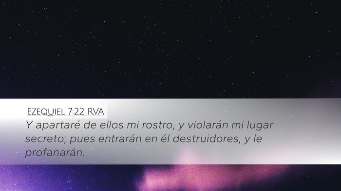 Ezequiel 7:22 RVA Bible Verse Image