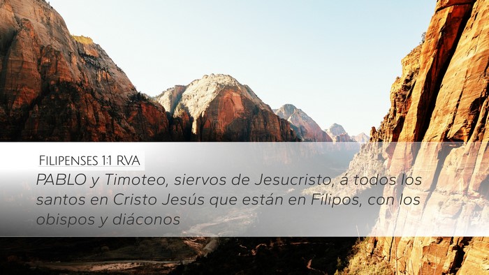Filipenses 1:1 RVA Bible Verse Image
