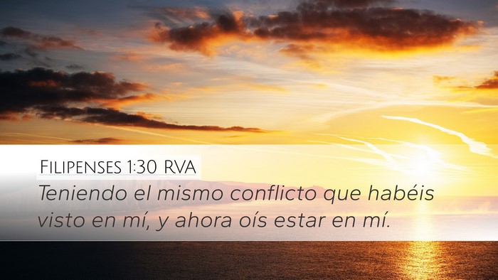 Filipenses 1:30 RVA Bible Verse Image