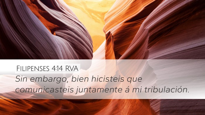 Filipenses 4:14 RVA Bible Verse Image