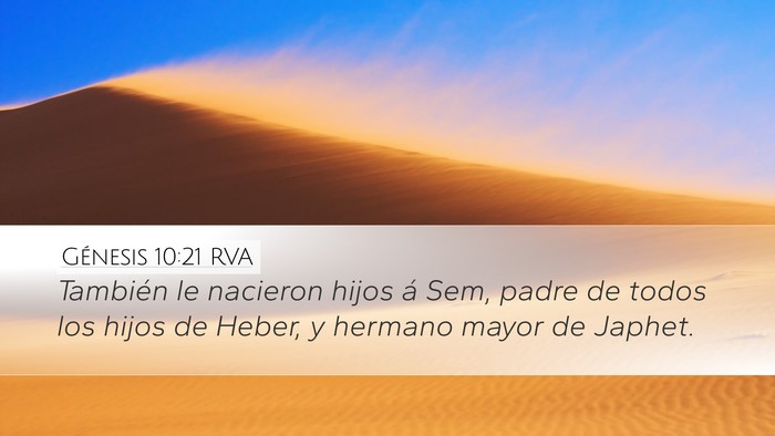 Génesis 10:21 RVA Bible Verse Image
