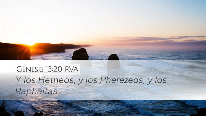 Génesis 15:20 RVA Bible Verse Image