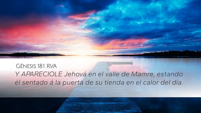 Génesis 18:1 RVA Bible Verse Image