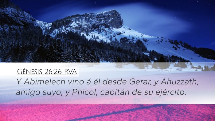Génesis 26:26 RVA Bible Verse Image