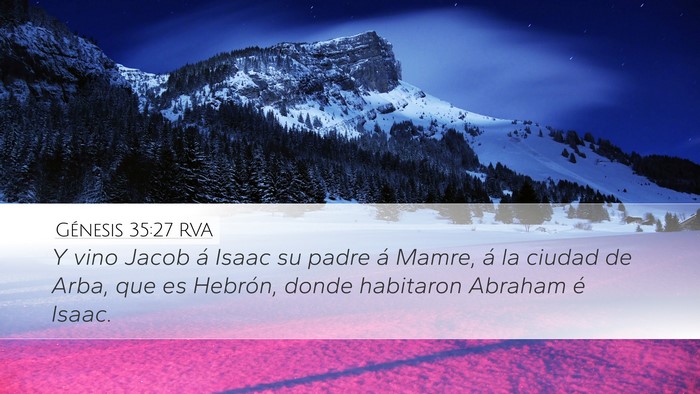 Génesis 35:27 RVA Bible Verse Image