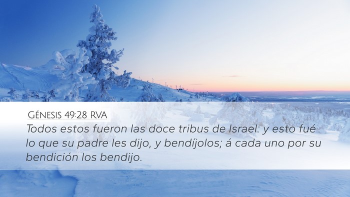 Génesis 49:28 RVA Bible Verse Image