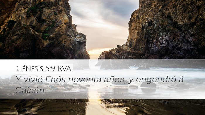 Génesis 5:9 RVA Bible Verse Image