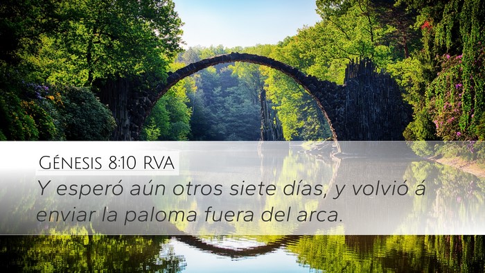 Génesis 8:10 RVA Bible Verse Image