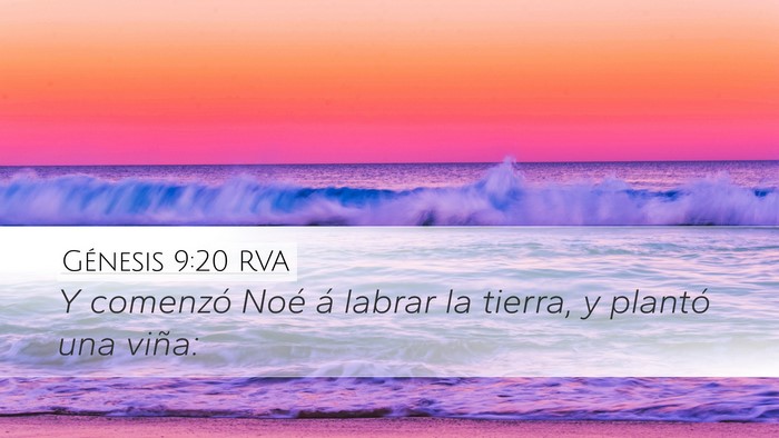 Génesis 9:20 RVA Bible Verse Image