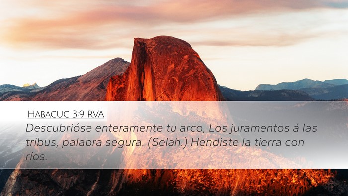 Habacuc 3:9 RVA Bible Verse Image